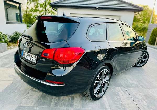 Opel Astra cena 27900 przebieg: 189000, rok produkcji 2013 z Wąsosz małe 742